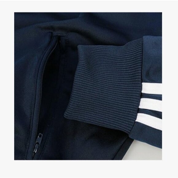 Adidas Adi Firebird Tracktop Men's Indigo White Track Jacket - Picture 4 of 4